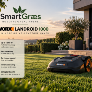 SmartGræs 1000 – op til 1.000 m² - Abonnement